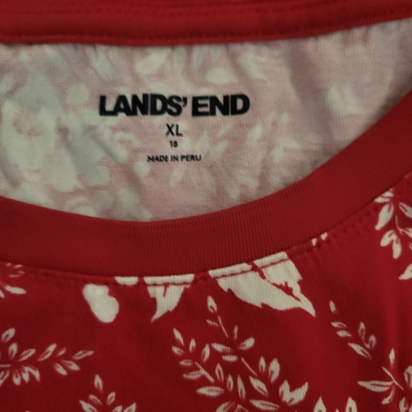 Womens 3/4 Sleeve Supima Cotton Crewneck Tunic - Picture 4 of 6